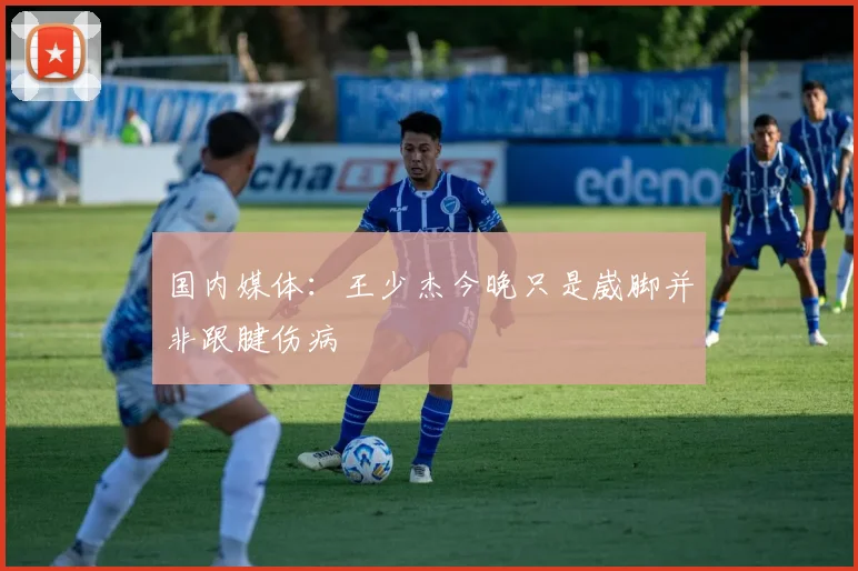 国内媒体：王少杰今晚只是崴脚并非跟腱伤病