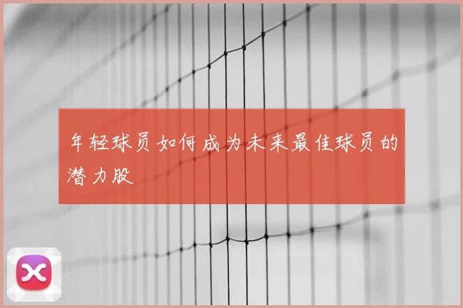 年轻球员如何成为未来最佳球员的潜力股